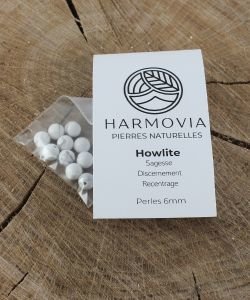 Perles Howlite 6mm